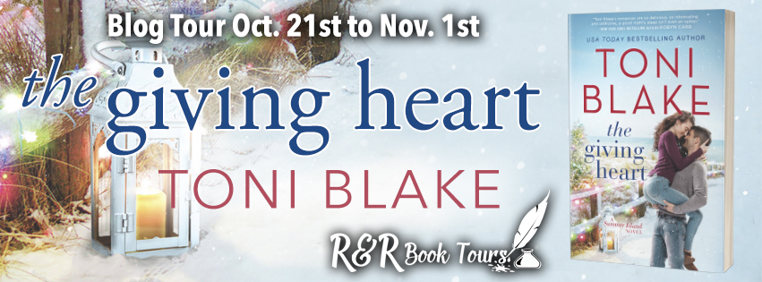 #BlogTour #Excerpt #Giveaway The Giving Heart by Toni Blake @AuthorToniBlake @HQNBooks  @RRBookTours1 #Romance #TheGivingHeart #RRBookTours #HQNBooks